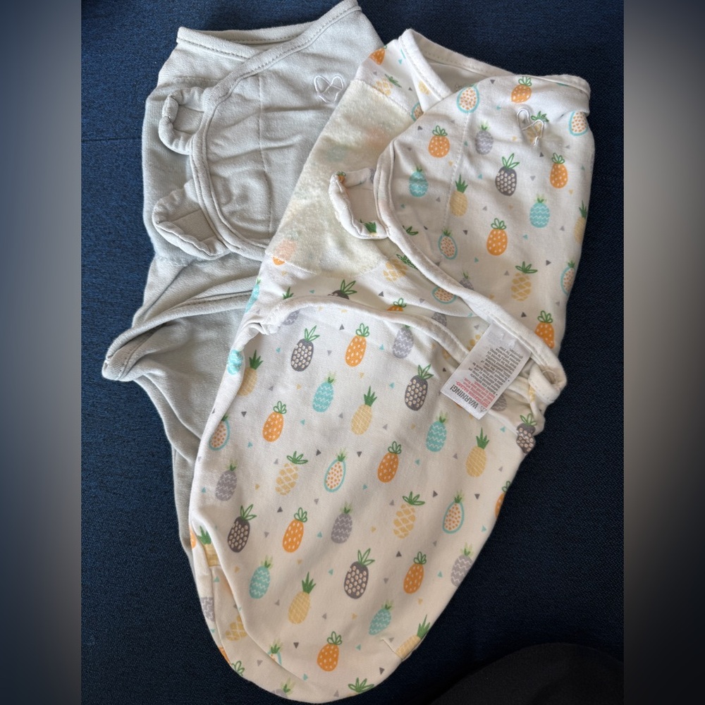 Swaddle Me Lot of 5 Sm-Med Swaddles